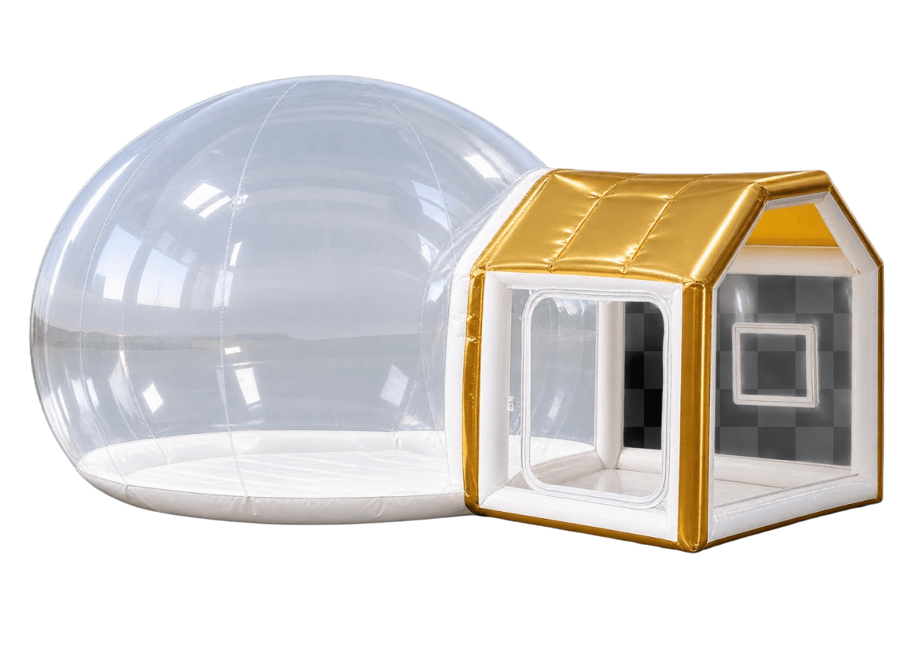 Luxe Gold Dome Bubble House